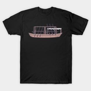 Steamboat - Steam Power - First Steamer Boat T-Shirt